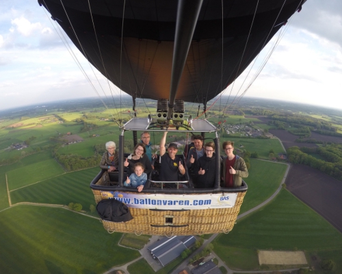 Prive ballonvaart vanaf Lochem naar Geesteren